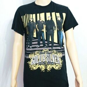 DELTA Pro Weight Womens graphic jersey T-shirt S black logo